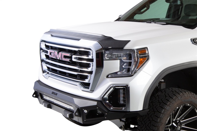 GMC Sierra 2500HD Hood Deflector - Husky Liners - Aeroskin II Low Profile - Matte Black - `07-`10